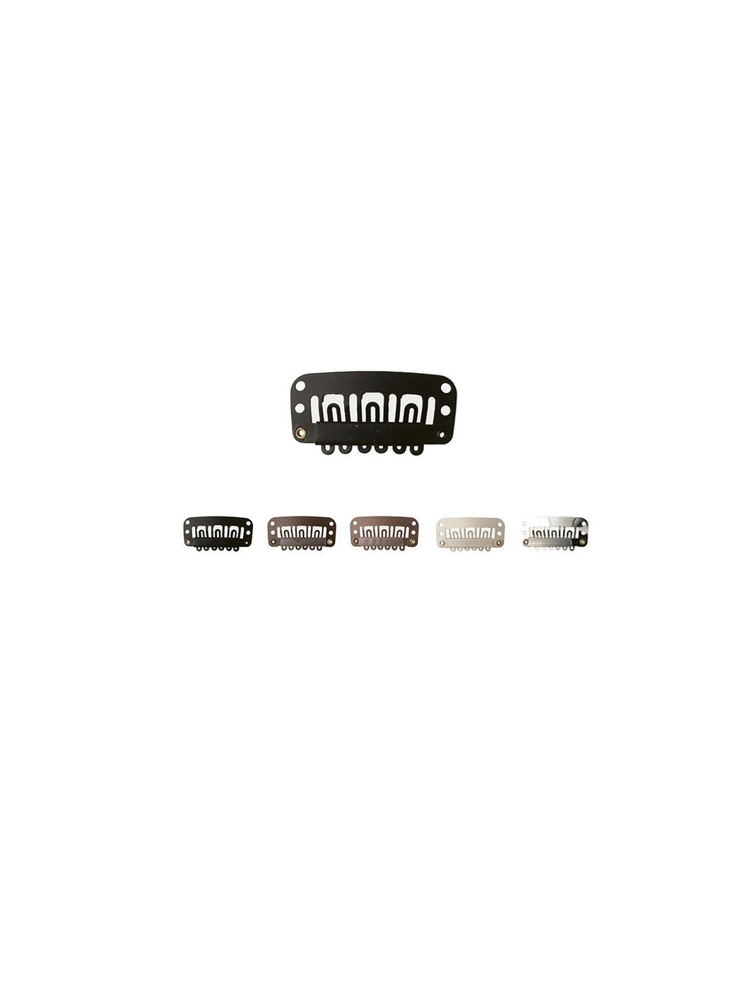 CLIP8T Clip per applicazione capelli tessuti