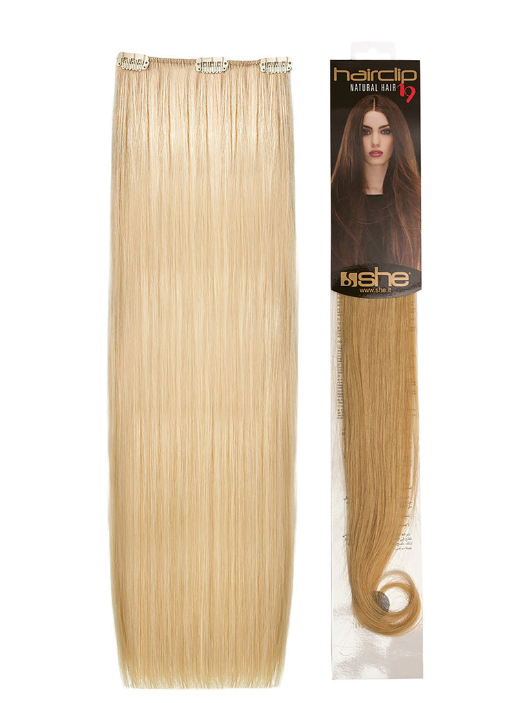 HAIR CLIP 19 Capelli tessuti con clip