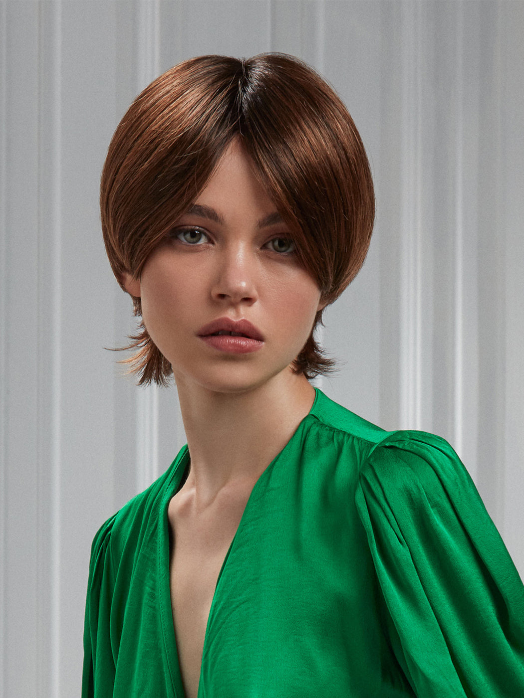 SIMONA Parrucca in fibra sintetica