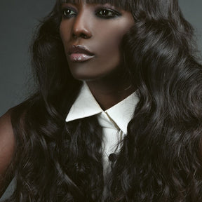 AFRICA BLK35L Capelli naturali sciolti
