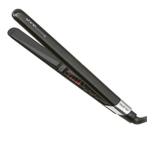 SHINE BLACK TITANIUM 24 Piastra per capelli in titanio e nano tormalina